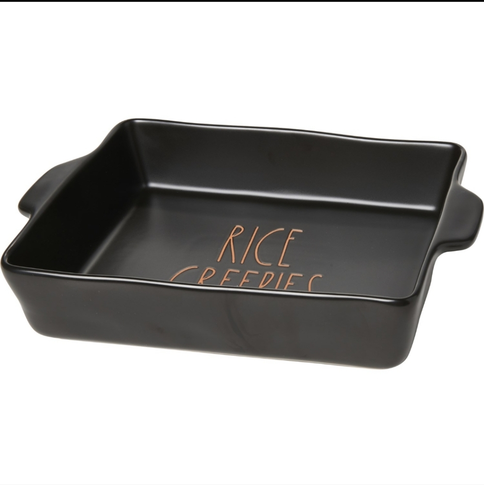 Brand New Rae Dunn Halloween RICE CREEPIES Baking Dish